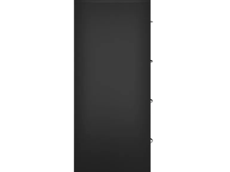 vidaXL Kommode mit 4 Schubladen 60x30,5x71 cm Schwarz 342577