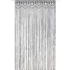 vidaXL Makramee Vorhang Anthrazit 140x240 cm Baumwolle Modell 1