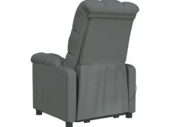 vidaXL Massagesessel Dunkelgrau Stoff Modell 32