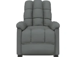 vidaXL Massagesessel Dunkelgrau Stoff Modell 32