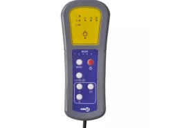 vidaXL Massagesessel Hellgrau Stoff Modell 4