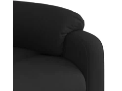 vidaXL Massagesessel Schwarz Stoff Modell 10