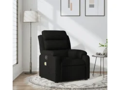 vidaXL Massagesessel Schwarz Stoff Modell 10