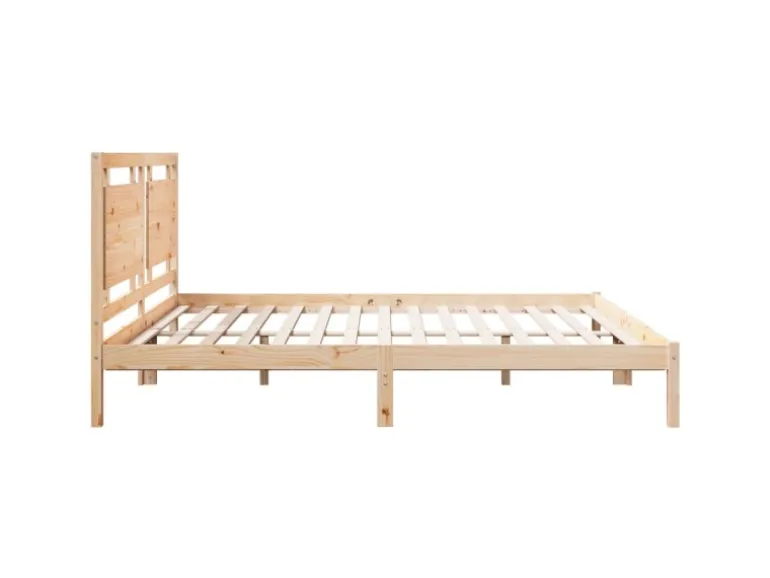 vidaXL Massivholzbett Extra Lang ohne Matratze 200x220 cm 3309207