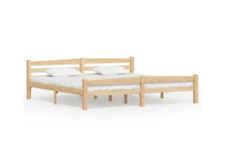 vidaXL Massivholzbett Kiefer 200x200 cm649481