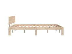 vidaXL Massivholzbett Kiefer 140x200 cm1137029