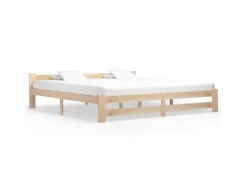 vidaXL Massivholzbett Kiefer 200x200 cm649446