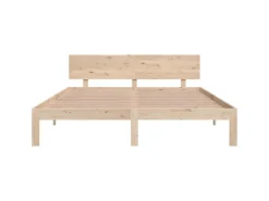 vidaXL Massivholzbett Kiefer 160x200 cm1137078
