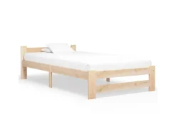 vidaXL Massivholzbett Kiefer 90x200 cm649440