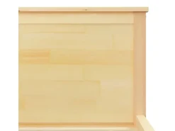 vidaXL Massivholzbett Kiefer 180x200 cm1115514