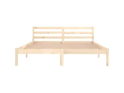 vidaXL Massivholzbett Kiefer 160x200 cm1136725