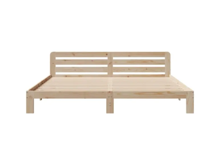 vidaXL Massivholzbett ohne Matratze 180x200 Kiefernholz 855558