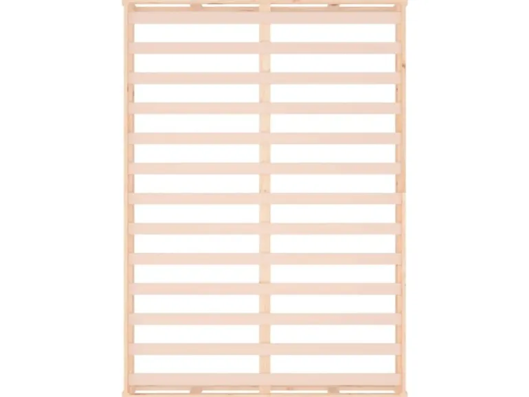 vidaXL Massivholzbett 140x190 cm 820841