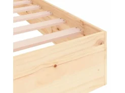 vidaXL Massivholzbett 120x200 cm1279638