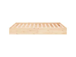 vidaXL Massivholzbett 120x200 cm1279638