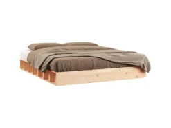 vidaXL Massivholzbett 180x200 cm 6FT Super King1280173