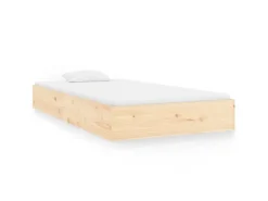 vidaXL Massivholzbett 90x200 cm1279648