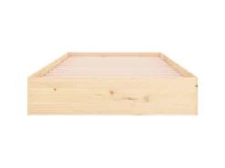 vidaXL Massivholzbett 90x200 cm1279648