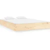 vidaXL Massivholzbett 160x200 cm1279623