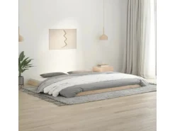 vidaXL Massivholzbett 200x200 cm Kiefer 823424