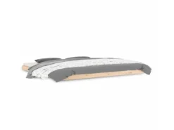 vidaXL Massivholzbett 200x200 cm Kiefer 823424