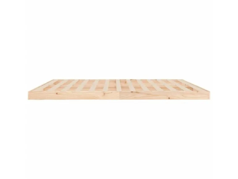 vidaXL Massivholzbett 200x200 cm Kiefer 823424