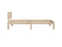 vidaXL Massivholzbett 90x190 cm 3FT Single1136836