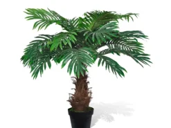 vidaXL Naturgetreue Künstliche Cycus-Palme mit Topf 80 cm