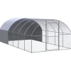 vidaXL Outdoor-Hühnerstall 3x6x2 m Verzinkter Stahl