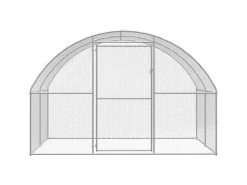 vidaXL Outdoor-Hühnerstall 3x6x2 m Verzinkter Stahl