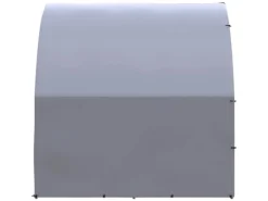vidaXL Outdoor-Hühnerstall 3x6x2 m Verzinkter Stahl
