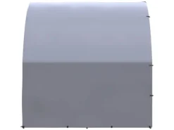 vidaXL Outdoor-Hühnerstall 3x2x2 m Verzinkter Stahl