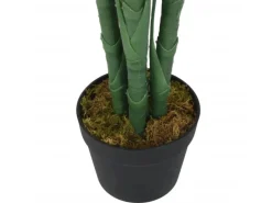 vidaXL Palme Künstlich 18 Blätter 80 cm Grün