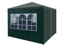 vidaXL Partyzelt 3x3 m Grün