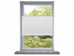 vidaXL Plissee Faltrollo Rollo Plisseerollo 100x200cm Weiß