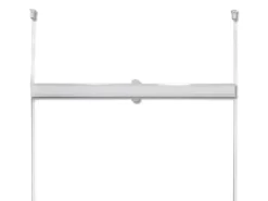 vidaXL Plissee Faltrollo Rollo Plisseerollo 100x200cm Weiß