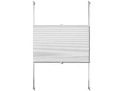 vidaXL Plissee Faltrollo Rollo Plisseerollo 100x150cm Weiß