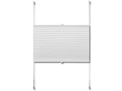 vidaXL Plissee Faltrollo Rollo Plisseerollo 40x150cm Weiß