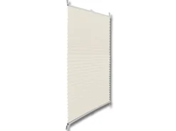 vidaXL Plissee Faltrollo Rollo Plisseerollo 70x150cm Creme