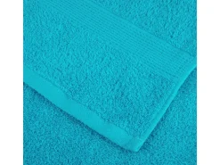 vidaXL Premium-Handtücher 4 Stk Türkis 100x200 600g/m2 100% Baumwolle