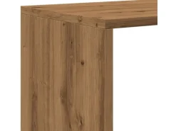 vidaXL Raumteiler-Bücherregal 3 Etagen Artisan-Eiche 99x29x99 cm 857966