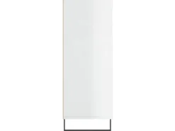 vidaXL Regalschrank Hochglanz-Weiß 69,5x32,5x90 cm Holzwerkstoff 828390