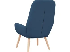 vidaXL Relaxsessel Blau Stoff 4102646