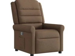 vidaXL Relaxsessel Braun Stoff 4015640
