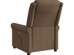 vidaXL Relaxsessel Braun Stoff 4015640