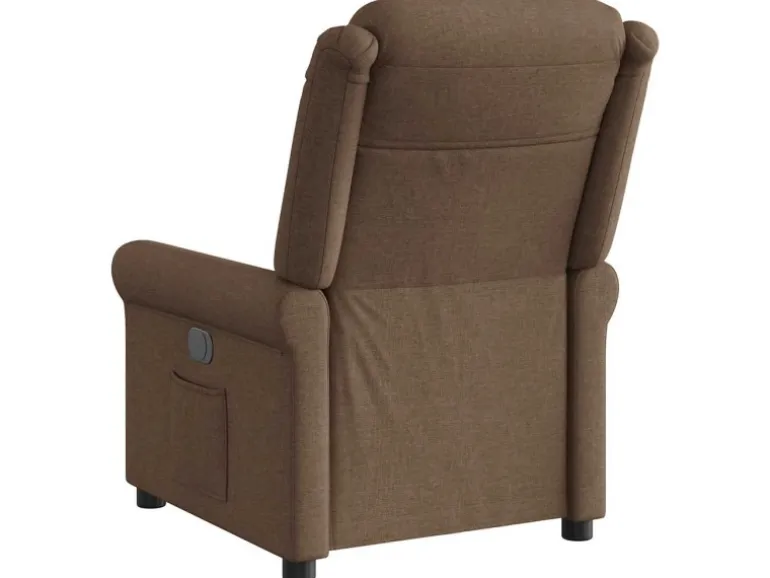 vidaXL Relaxsessel Braun Stoff 4015640