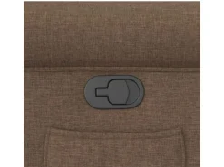 vidaXL Relaxsessel Braun Stoff 4015640