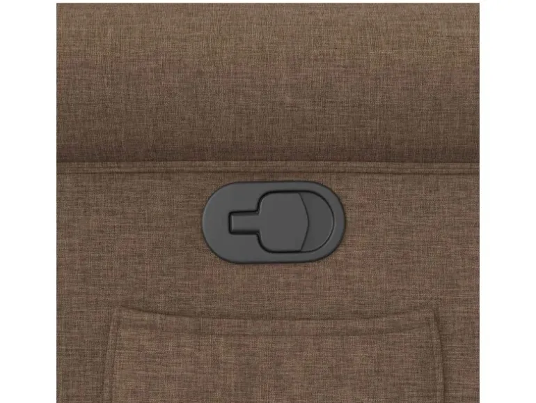 vidaXL Relaxsessel Braun Stoff 4015640