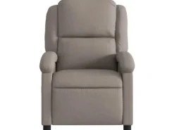 vidaXL Relaxsessel Elektrisch Taupe Stoff Modell 23
