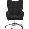 vidaXL Relaxsessel Schwarz Samt Modell 13